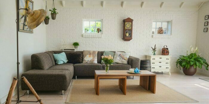 Living room furniture to be relocate by furniture movers Austin.