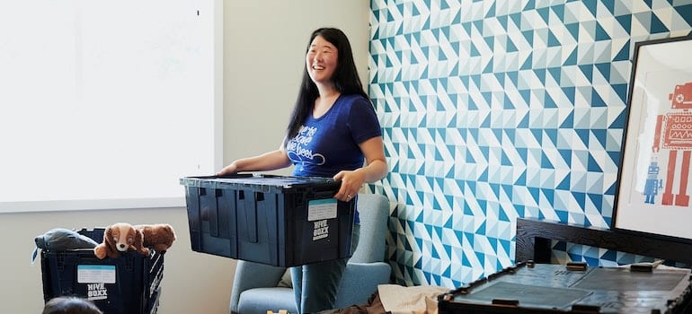 movers Round Rock packing boxes