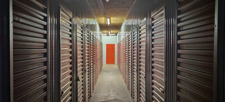 A view of storage Austin TX