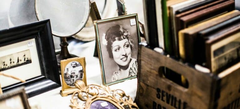 a variation of different household items standing on a table