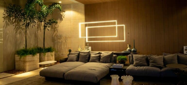 representation of how to deal with bulky items while renovating a home