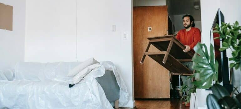 one of furniture movers for home staging