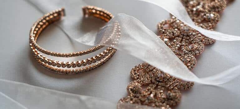 close up photo of bracelet