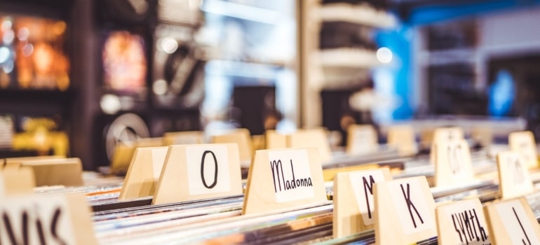 Documents arranged in order.