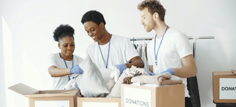 depiction of friends relocating you to Austin