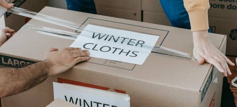 packing boxes for relocation