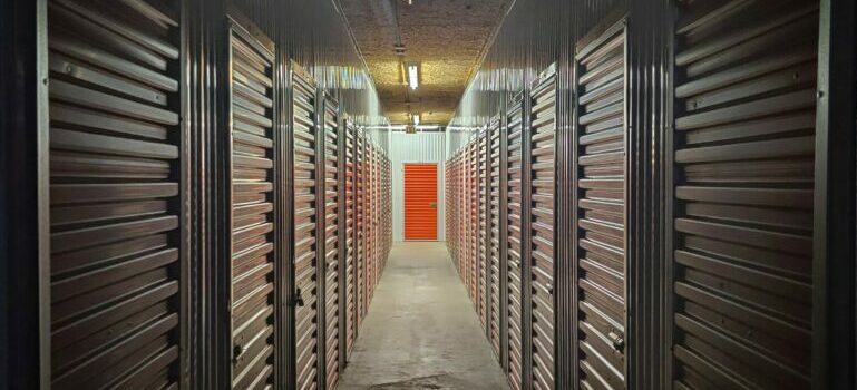 Climate controlled storage units ready for use