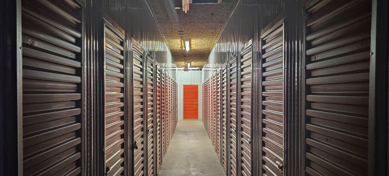 storage unit indoors 