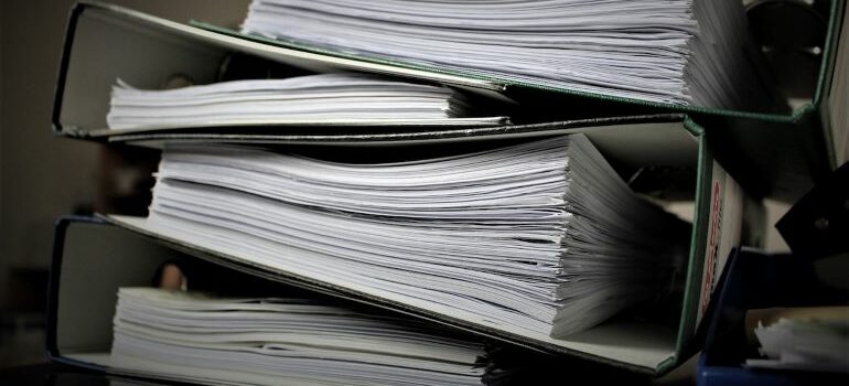 one of the document storing mistakes is not keeping documents organized