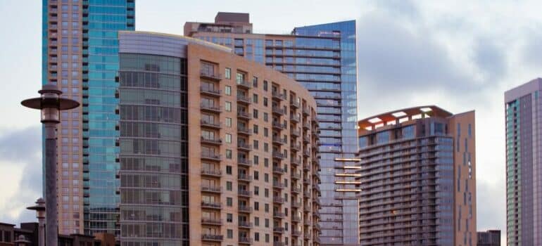 Skyline look at Austin Texas