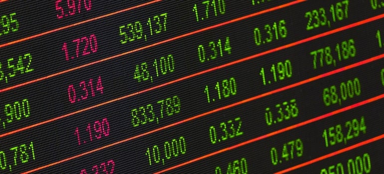 Stock exchange board