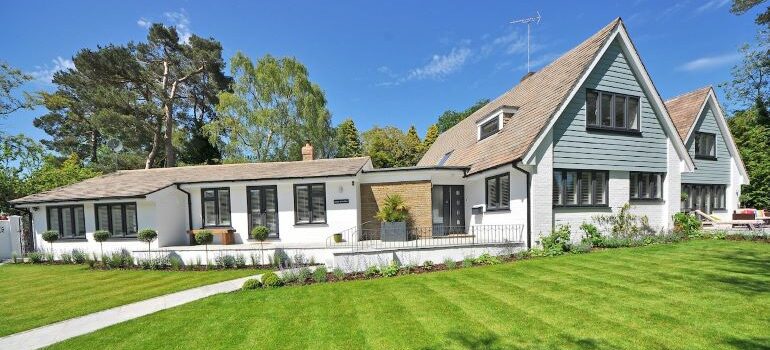 family home with a yard