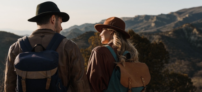 a couple spending the best Valentine's Day in Texas