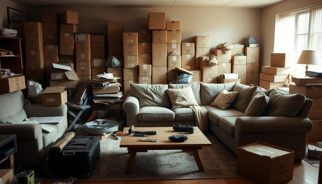 Preparing for movers to disassemble items Preparing for movers to disassemble items