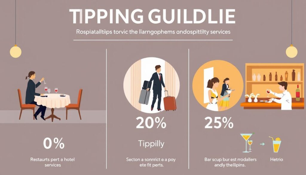 Tipping guidelines for hospitality services Tipping guidelines for hospitality services