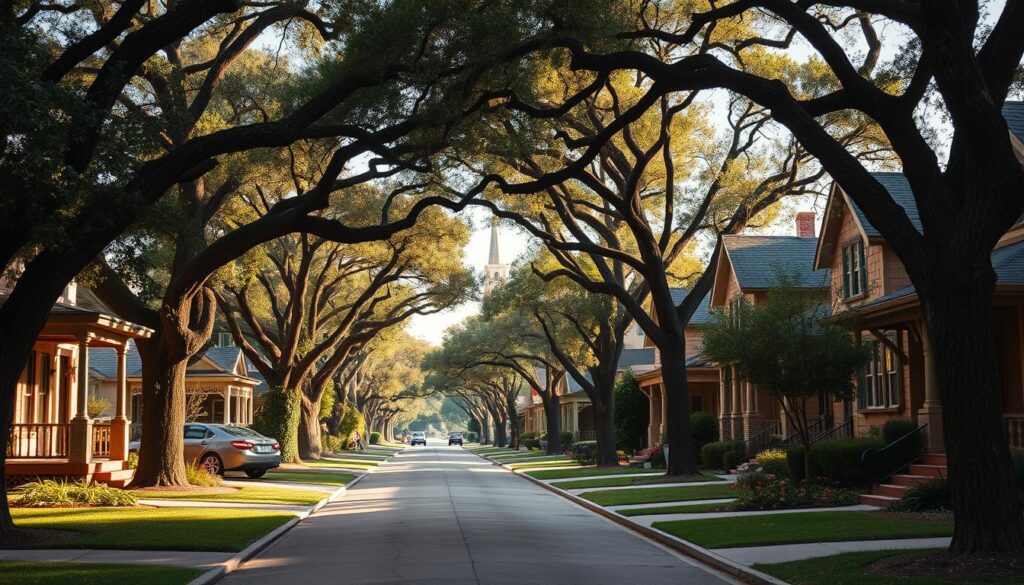 Bryker Woods neighborhood