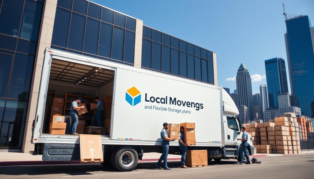 Local Movers and Flexible Storage Plans