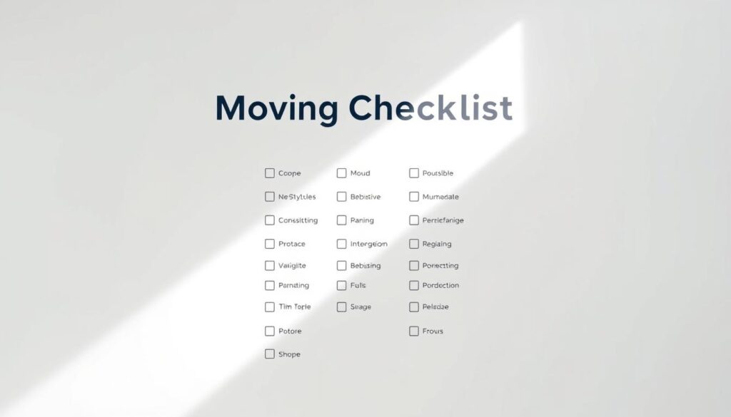 Moving Checklist