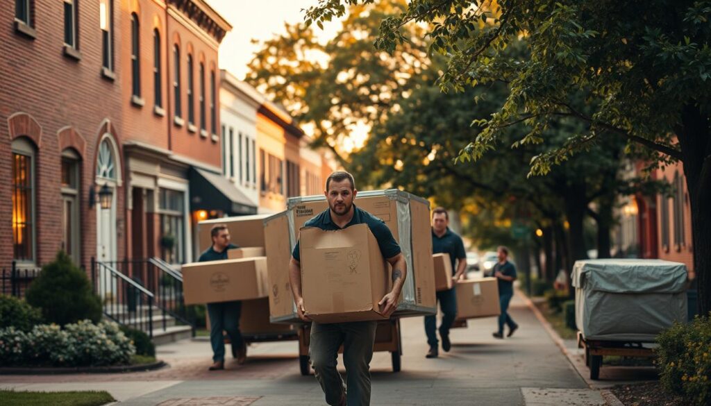 Moving Labor Services Clarksville Historic District