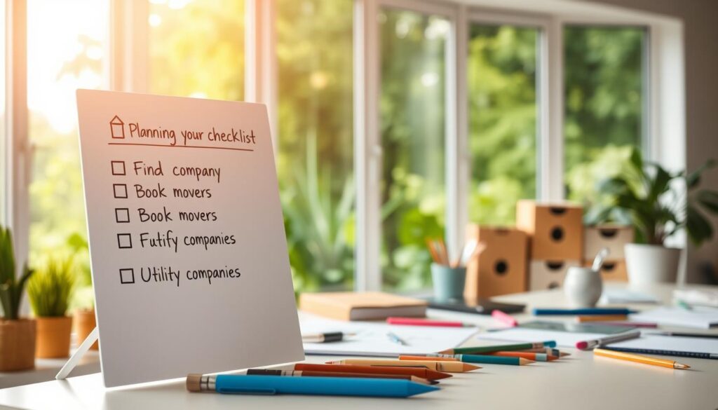 Moving checklist for planning your move
