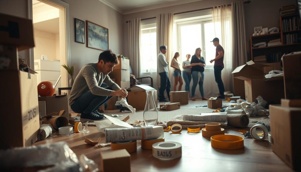 Preparing for moving