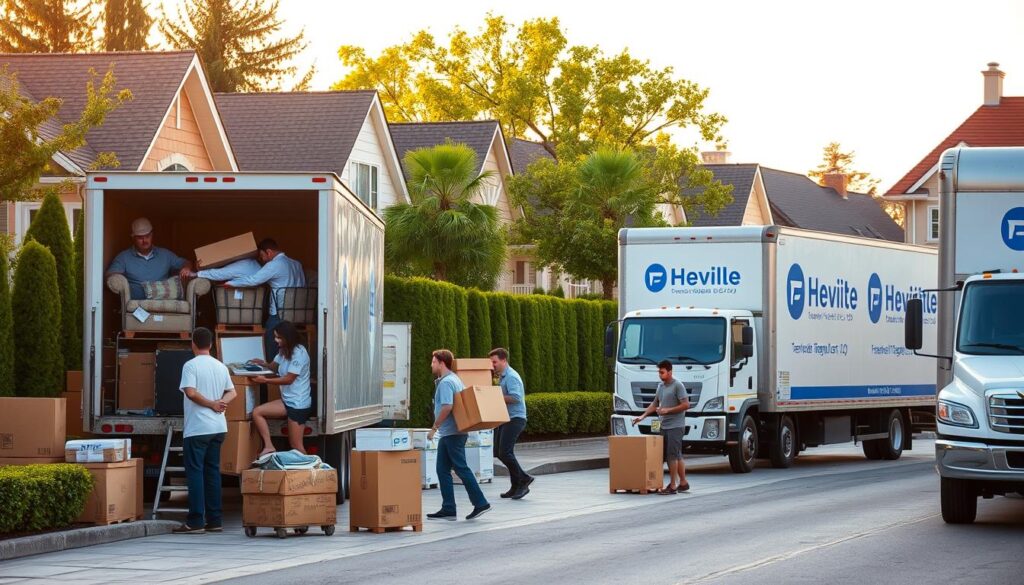 Residential moving services