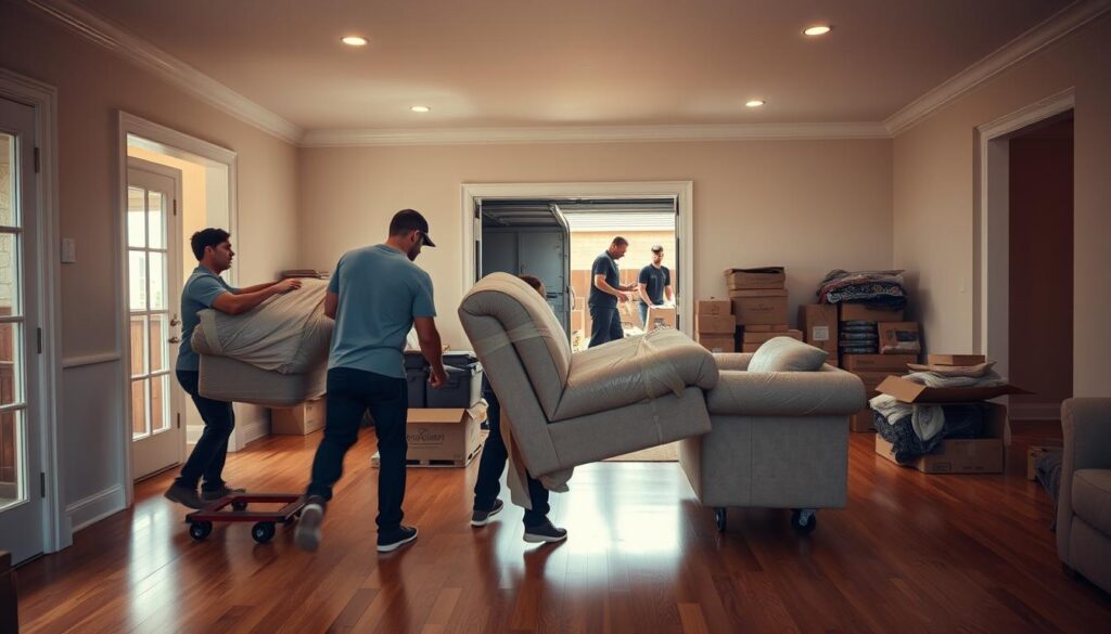 Residential moving services