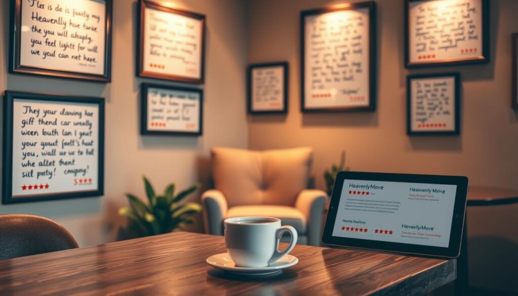 customer testimonials about HeavenlyMove