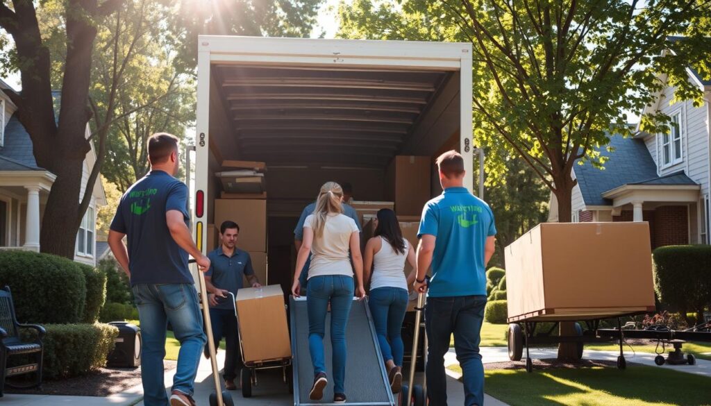 hiring professional movers