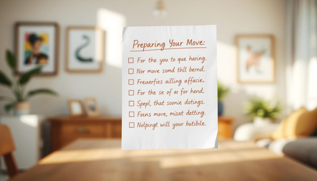 moving checklist