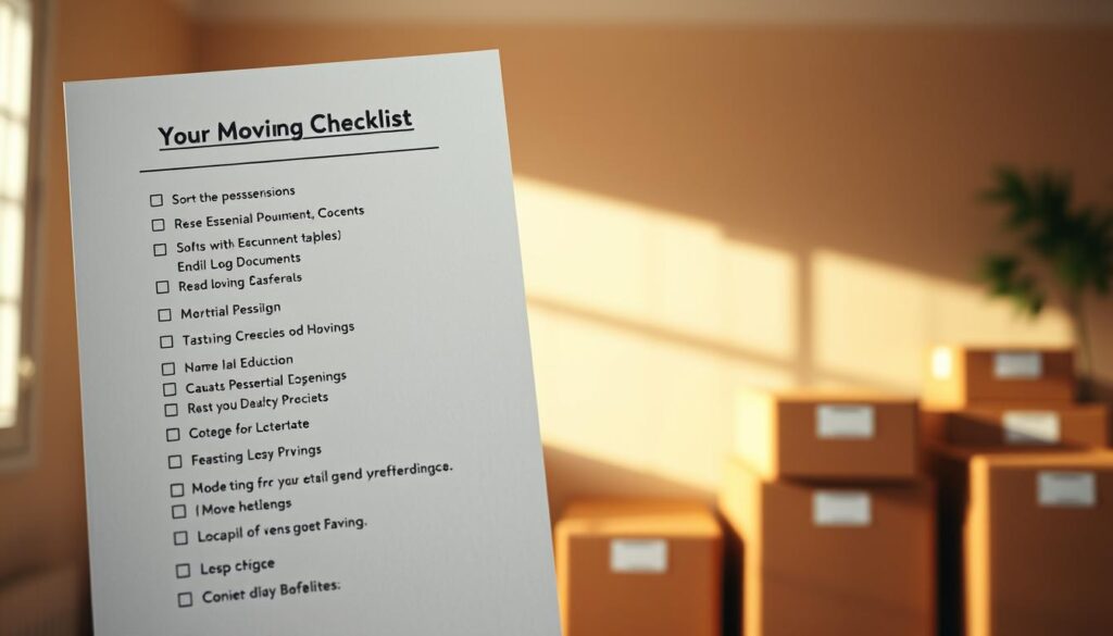 moving checklist