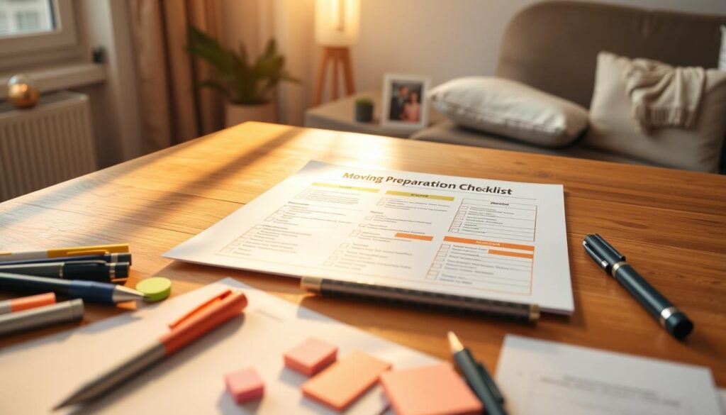 moving preparation checklist