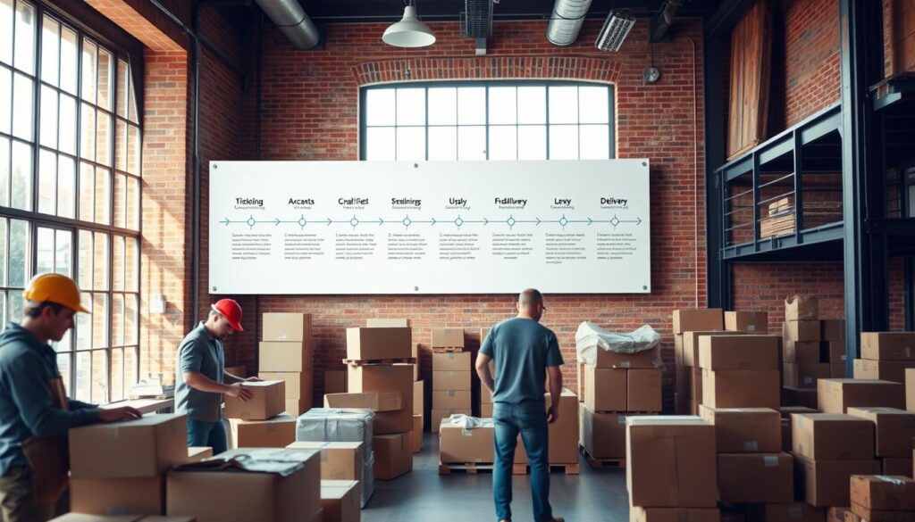 moving process and timeline