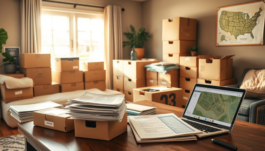 organizing for a move