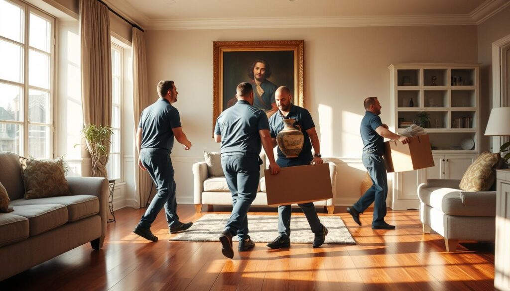 specialized moving services handling fragile items and valuable belongings