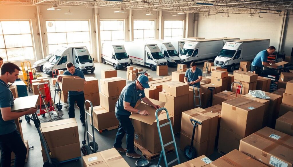 Comprehensive moving services