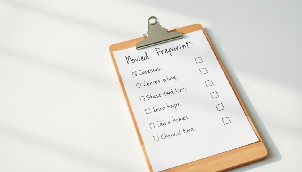 Moving Preparation Checklist Moving Preparation Checklist