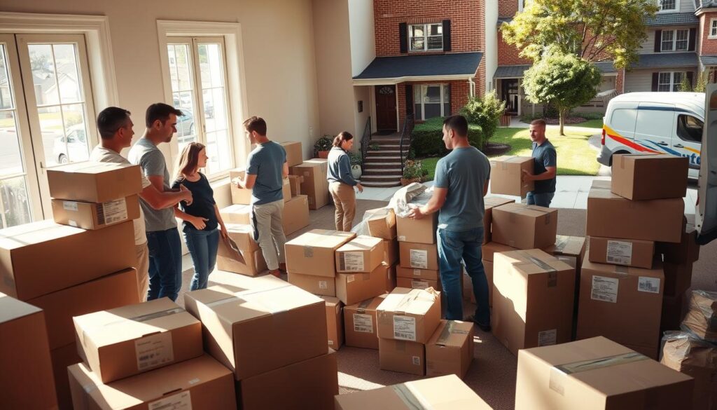 Moving day preparation