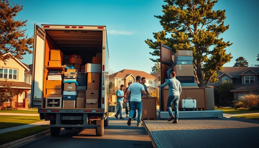 Moving process explanation