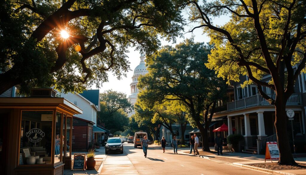 Old West Austin neighborhood