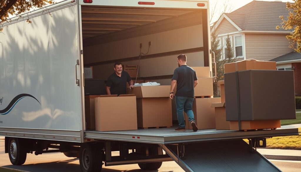 Professional moving services