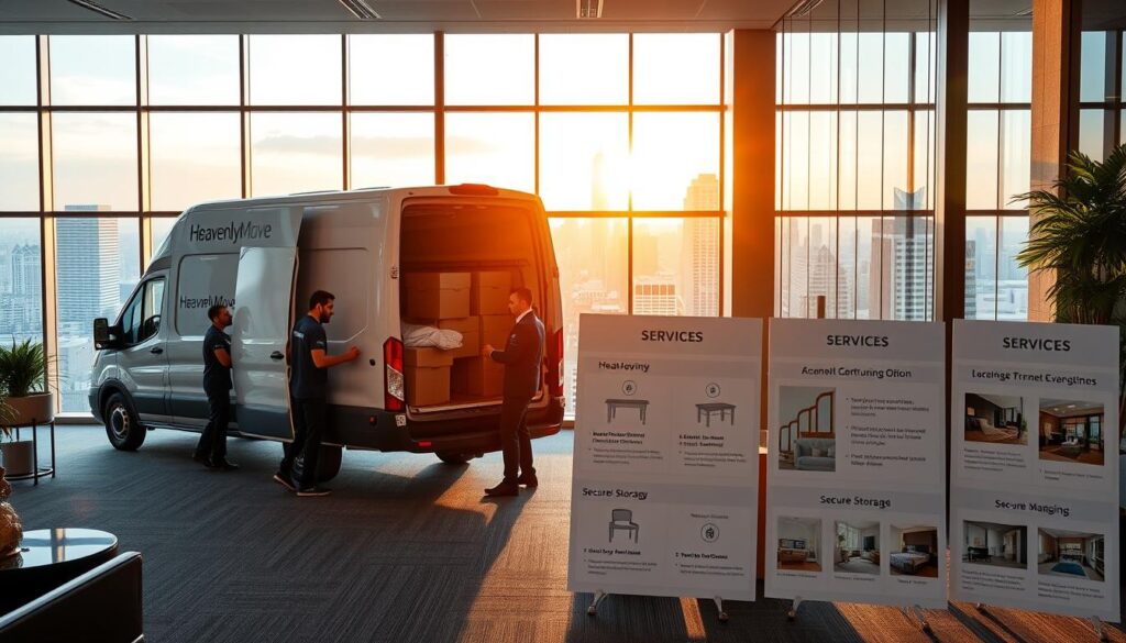 Services offered by HeavenlyMove Services offered by HeavenlyMove