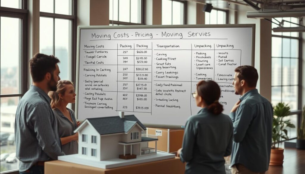 Understanding moving fees and pricing structure