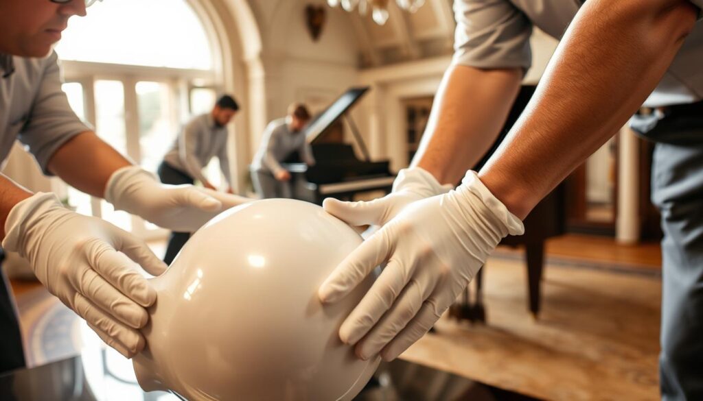 White Glove moving process