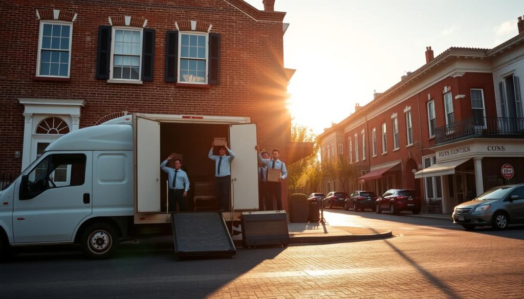 White Glove moving service in Clarksville Historic District White Glove moving service in Clarksville Historic District