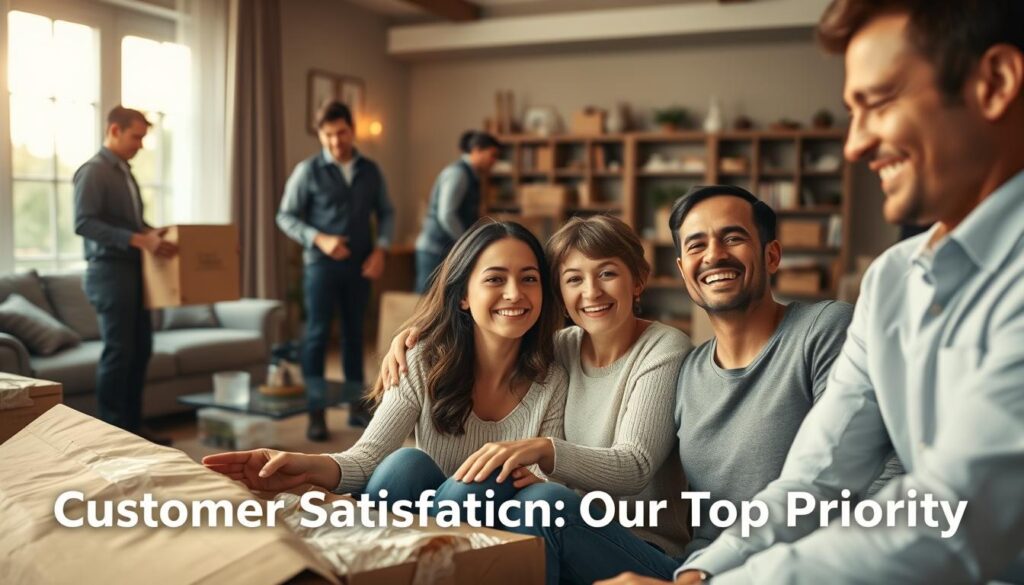 customer satisfaction in moving services