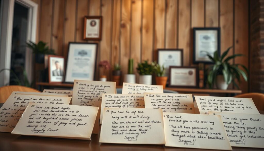 customer testimonials