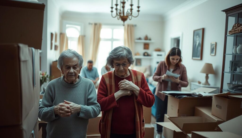 emotional challenges in estate moves