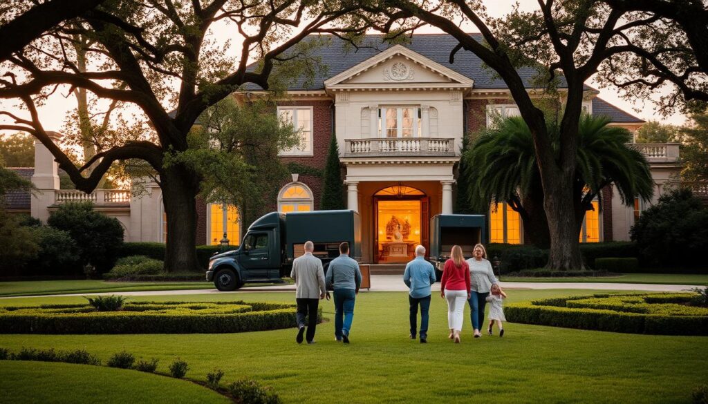 estate moving process