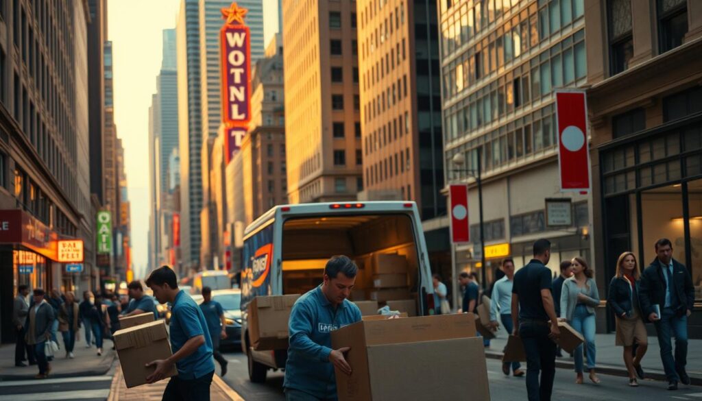 finding movers in West End